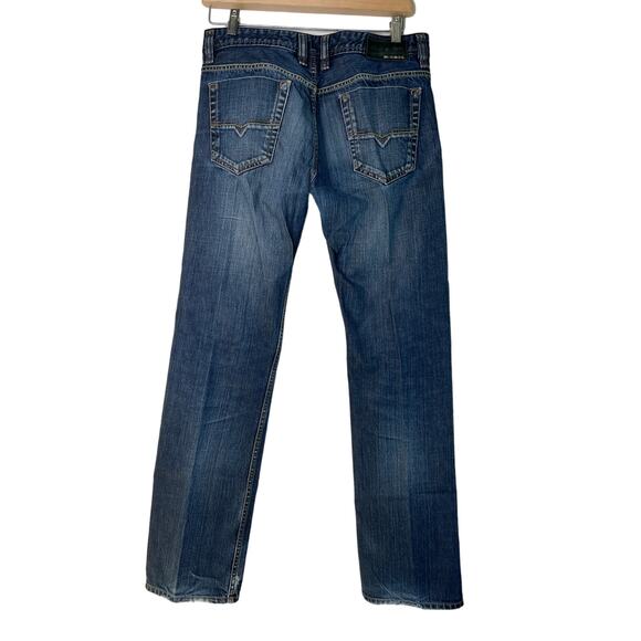 Diesel Viker Regular Straight Jeans Men's Size W32 L32 Button Fly 0088Z - Picture 2 of 16